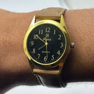 Gold & Brown Riviera Men's Watch